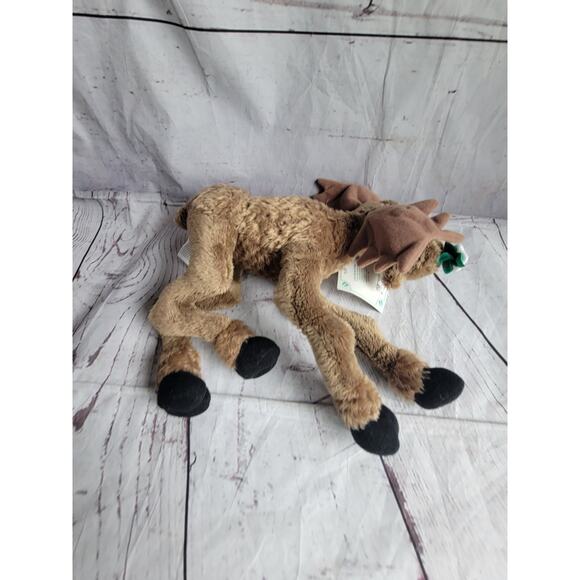 Barefoots Moose's Collectible Phyllis Driscoll Stuffed Animal Jenny Flower 11in - Picture 7 of 10
